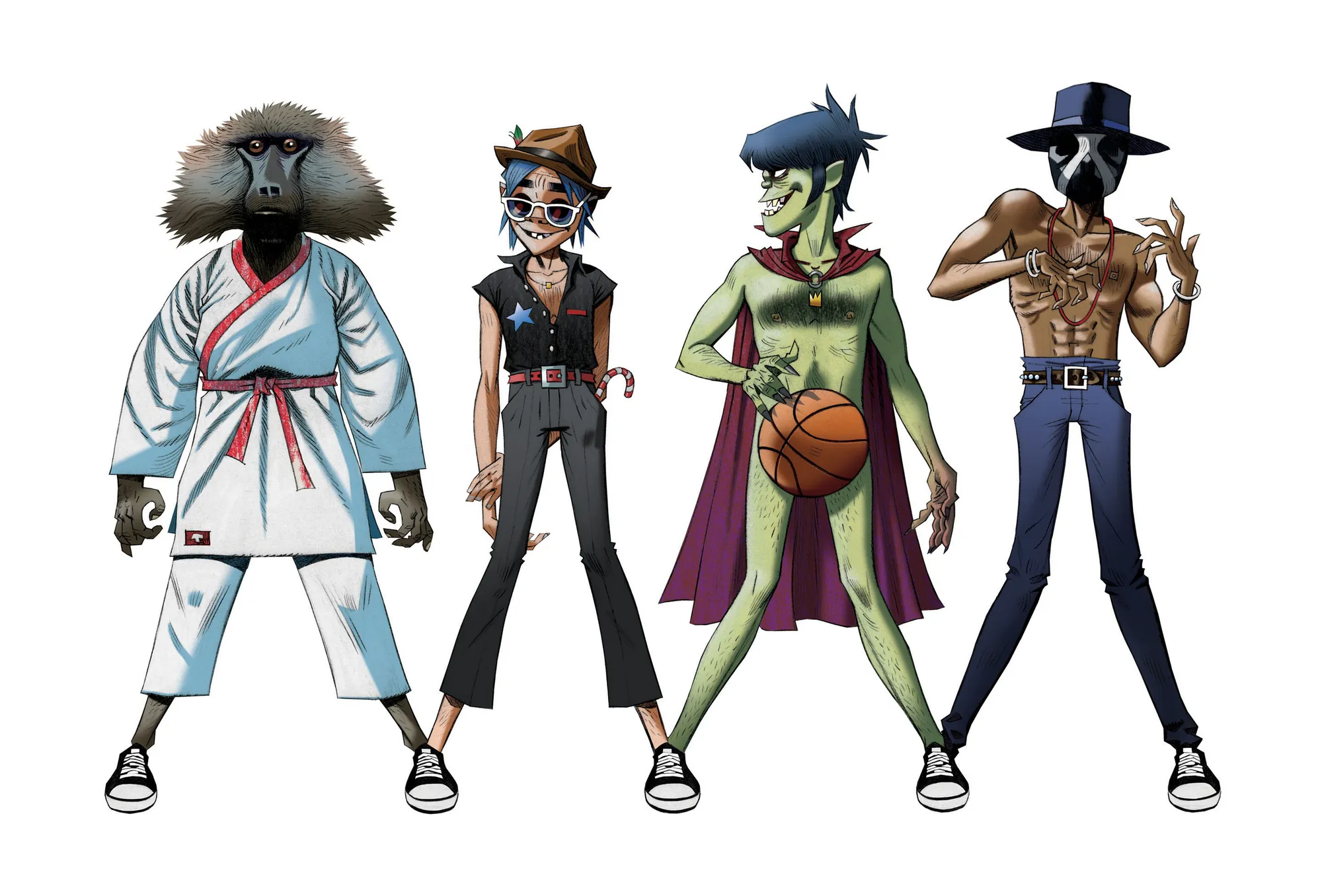 Jamie Hewlett ungkap kalau Gorillaz bersiap merilis album baru tahun depan © Splashnews
