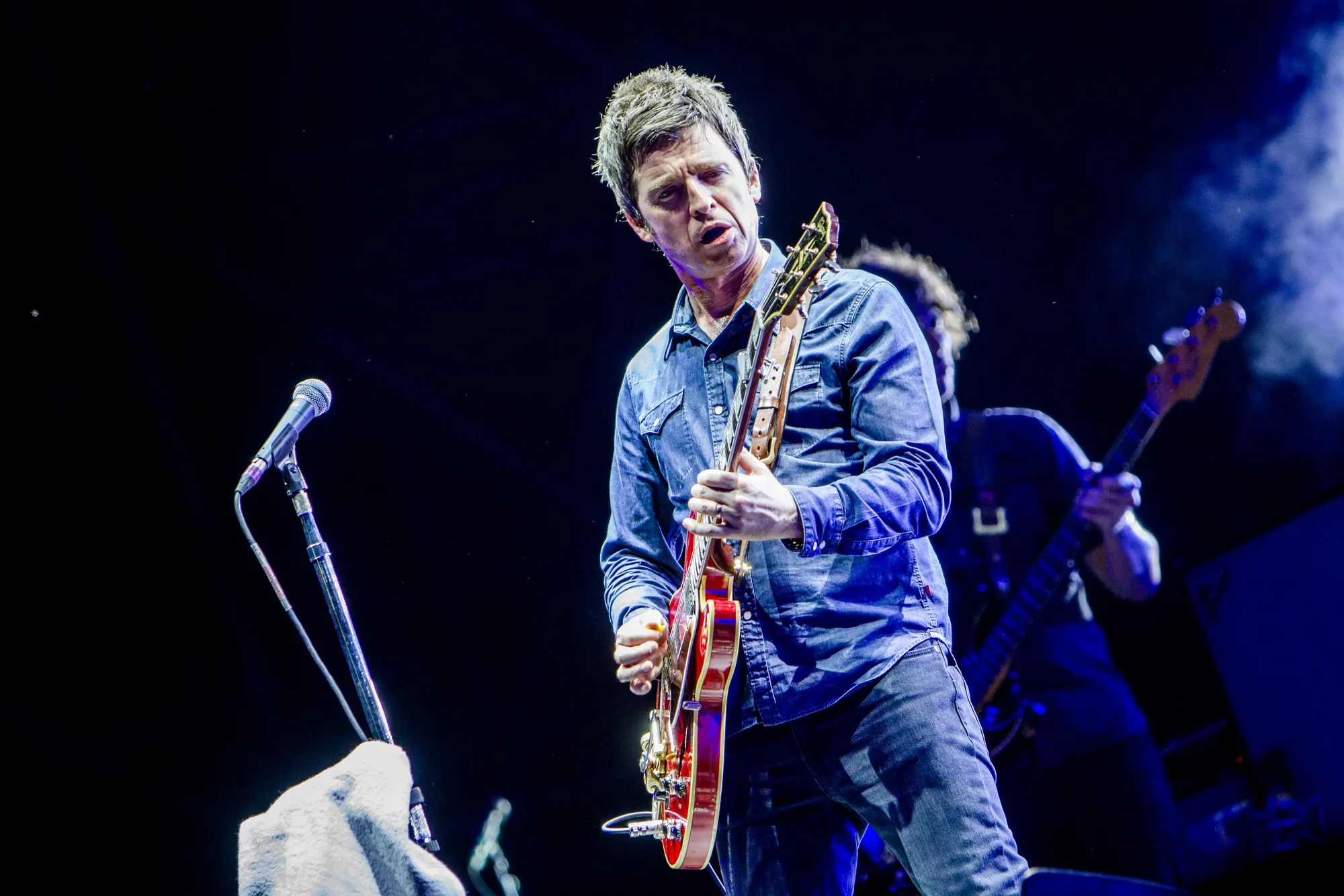 Meski cuma satu malam, Noel Gallagher akui Oasis milik kemungkinan bagi kembali reuni © Splashnews