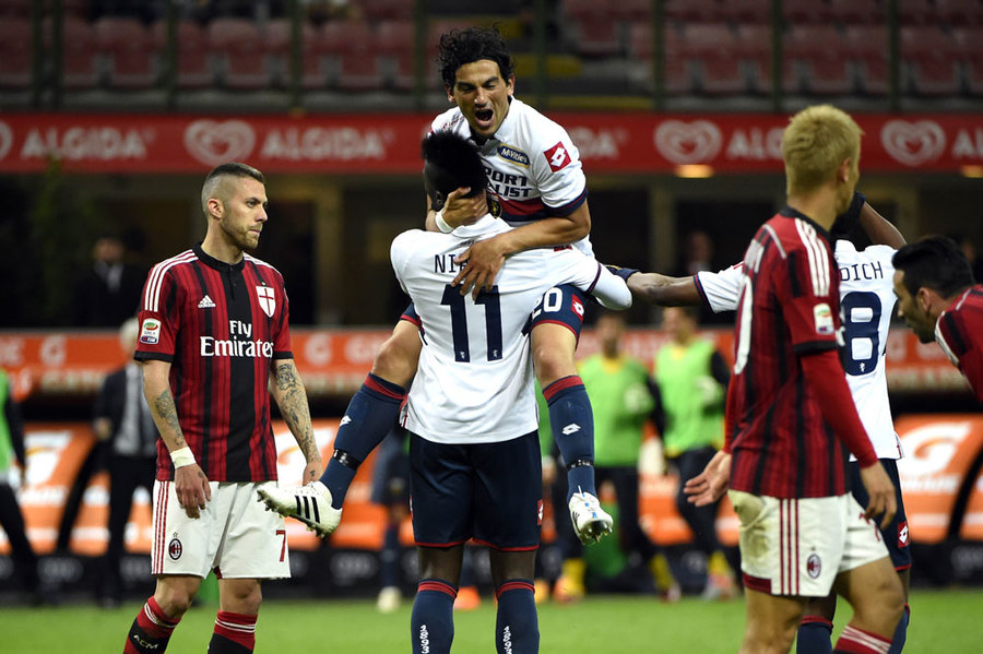 Genoa Bikin Milan Terpuruk di San Siro