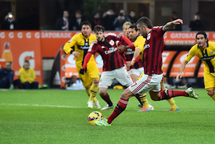 Milan Hempaskan Parma