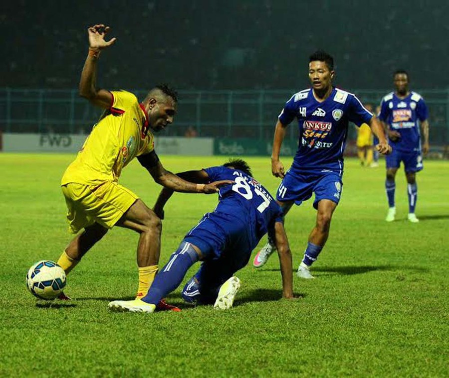 Singa Yang Tertahan
