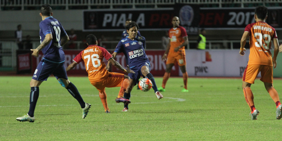 Pesta Arema FC di Pakansari