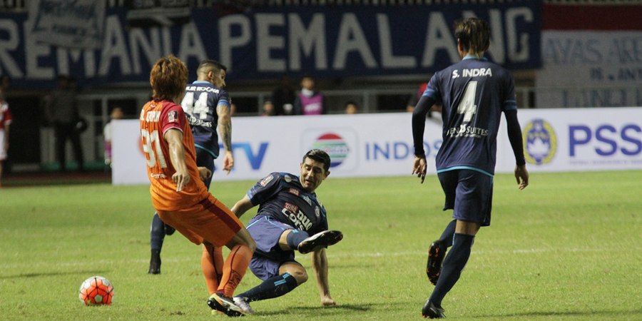 Pesta Arema FC di Pakansari