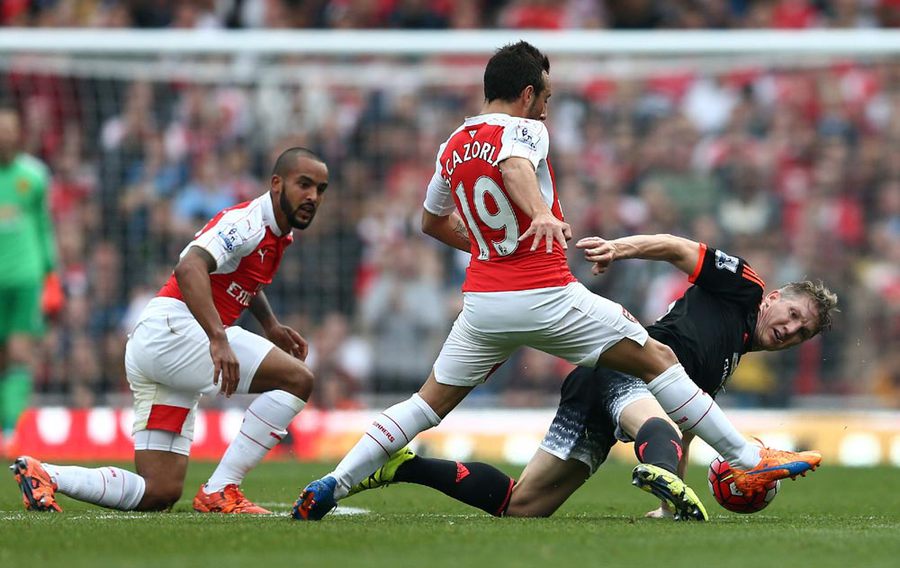Arsenal Bantai Manchester United