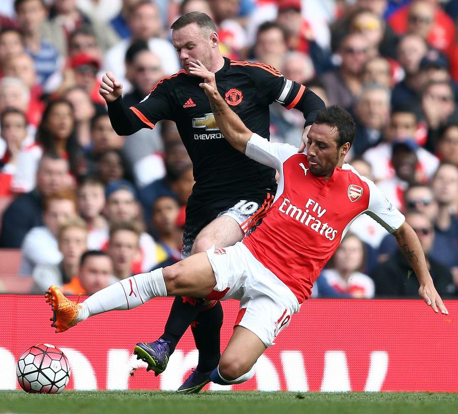 Arsenal Bantai Manchester United