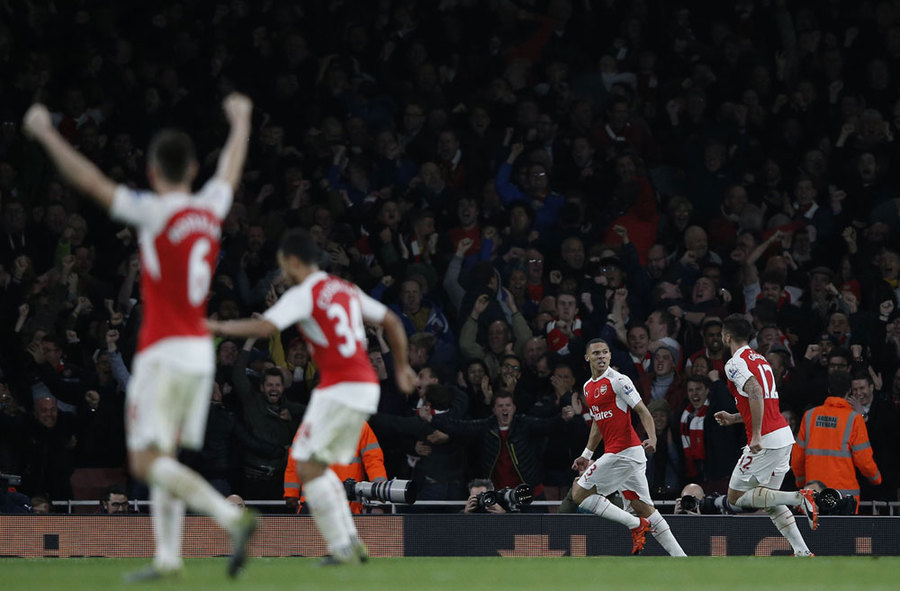 Gibbs, Penyelamat Arsenal dari Kekalahan di Derby London