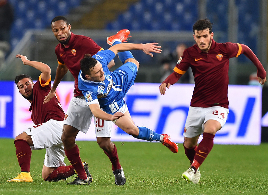 Lagi, Roma Buang-buang Poin