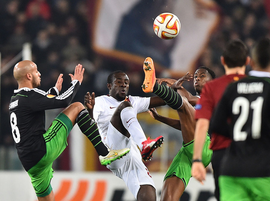 Roma Tertahan di Olimpico Roma Tertahan di Olimpico