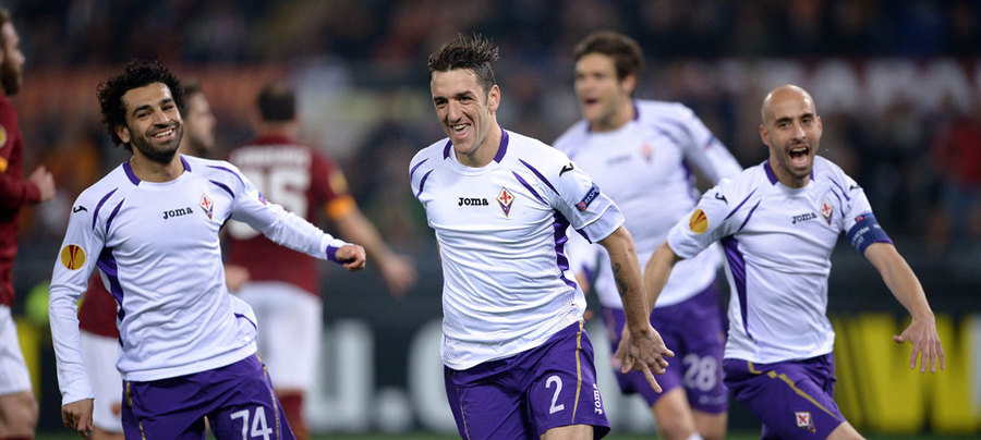 Fiorentina Bantai Roma di Olimpico