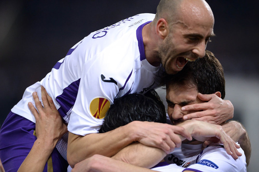 Fiorentina Bantai Roma di Olimpico