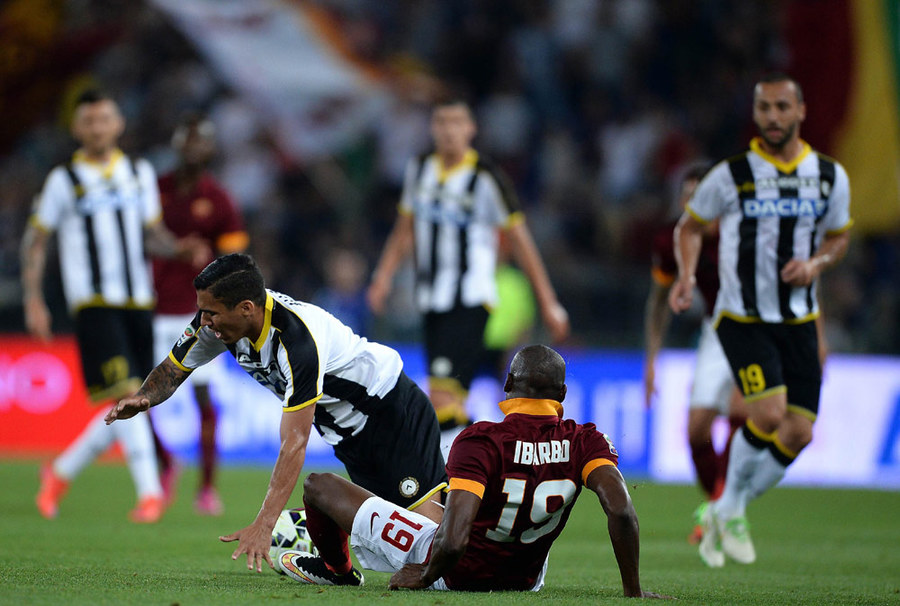 Comeback Roma Tumbangkan Udinese