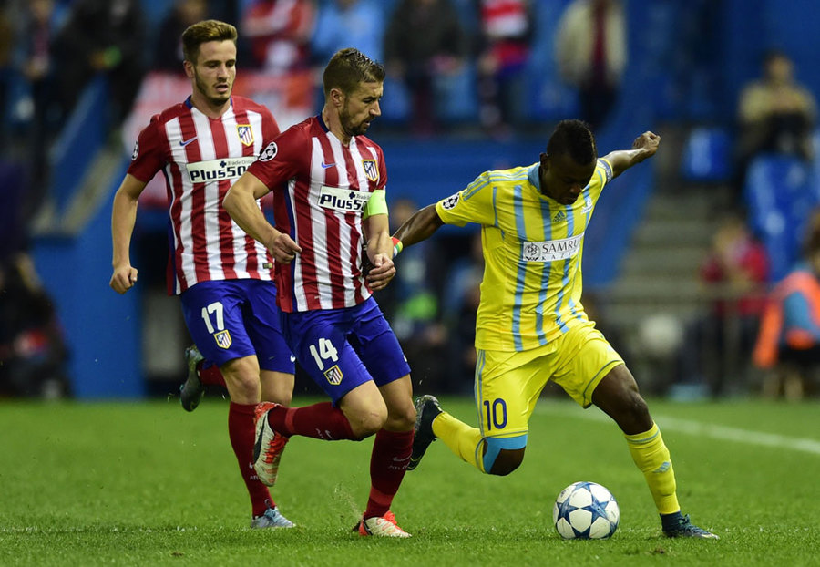 Atletico Madrid Hujani Astana 4 Gol