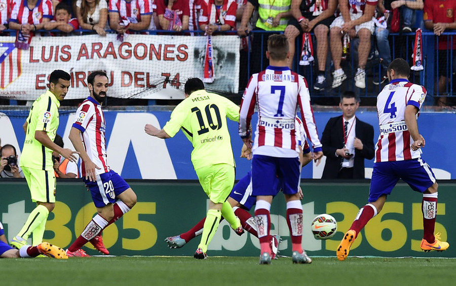 Gol Messi Bawa Barcelona Juara La Liga