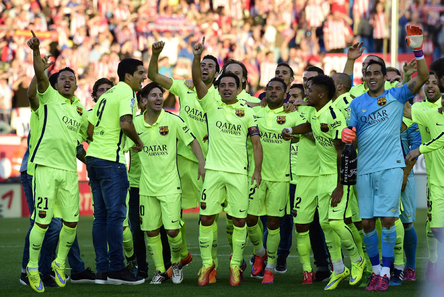 Gol Messi Bawa Barcelona Juara La Liga