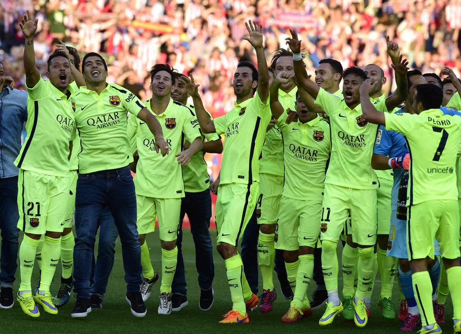 Gol Messi Bawa Barcelona Juara La Liga