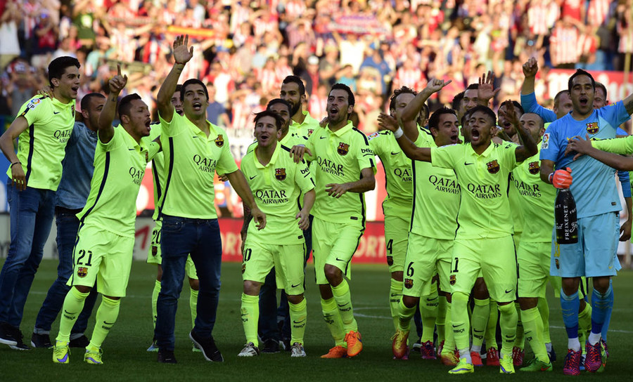 Gol Messi Bawa Barcelona Juara La Liga