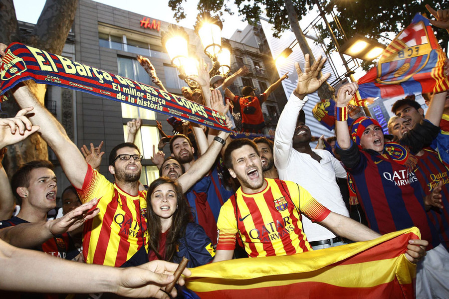 Gol Messi Bawa Barcelona Juara La Liga