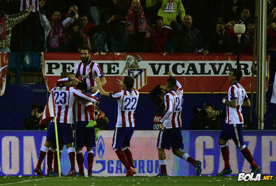 Thriller Adu Penalti, Atletico Lolos