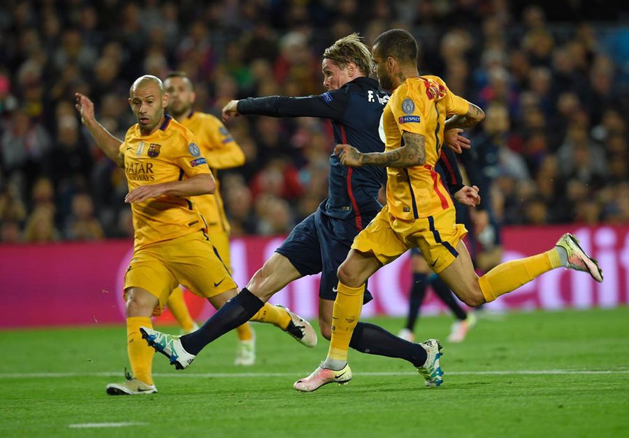 Panas, Brace Suarez Benamkan Atleti