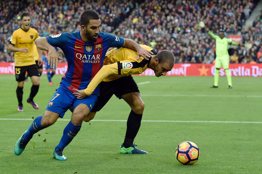 Tanpa Messi, Barcelona Melempem Lawan Malaga