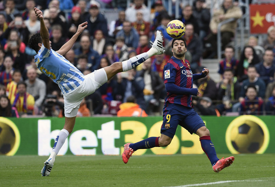 Malaga Jajah Camp Nou