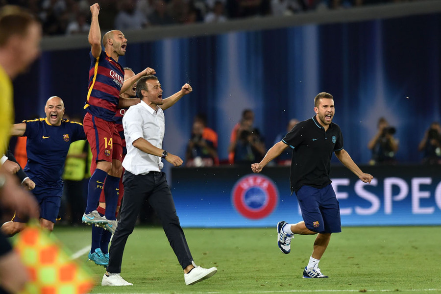 Barcelona Sukses Juarai Piala Super Eropa