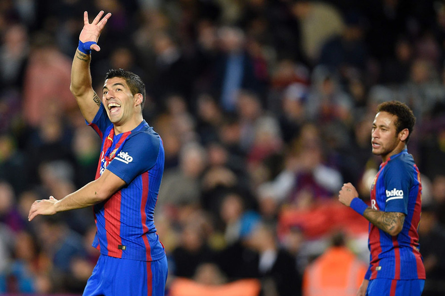 Barca Gilas Gijon dengan Setengah Lusin Gol