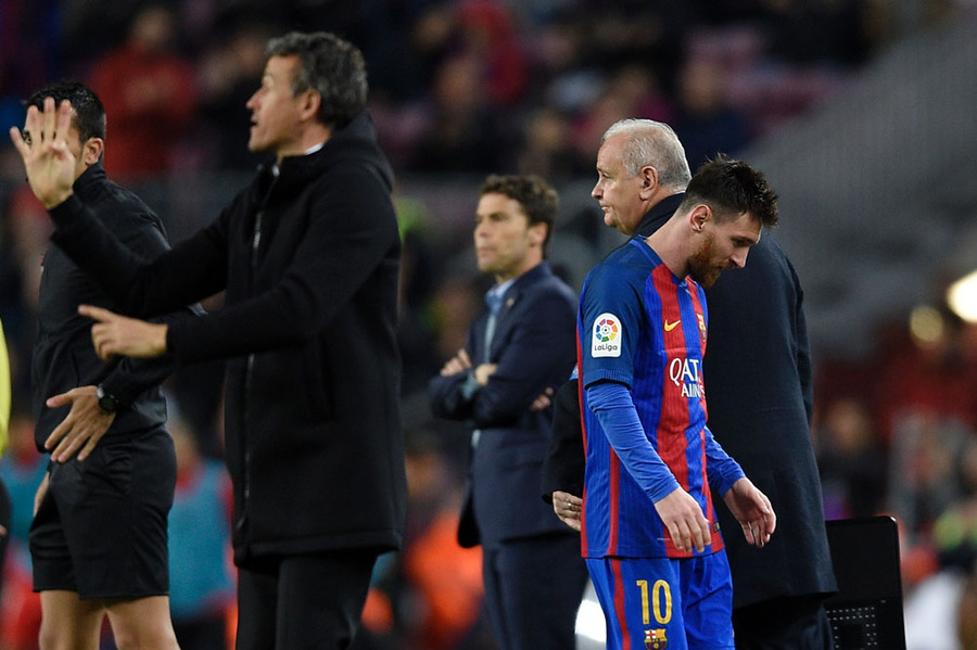 Barca Gilas Gijon dengan Setengah Lusin Gol