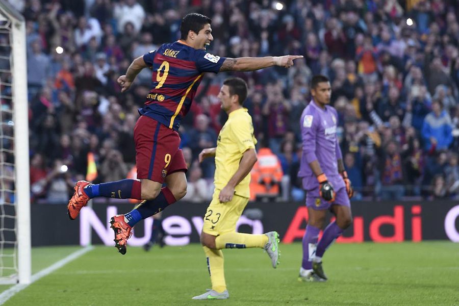 Barcelona Lindas Villarreal di Camp Nou.