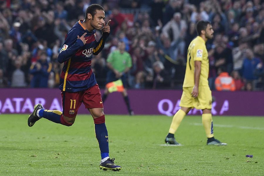 Barcelona Lindas Villarreal di Camp Nou.