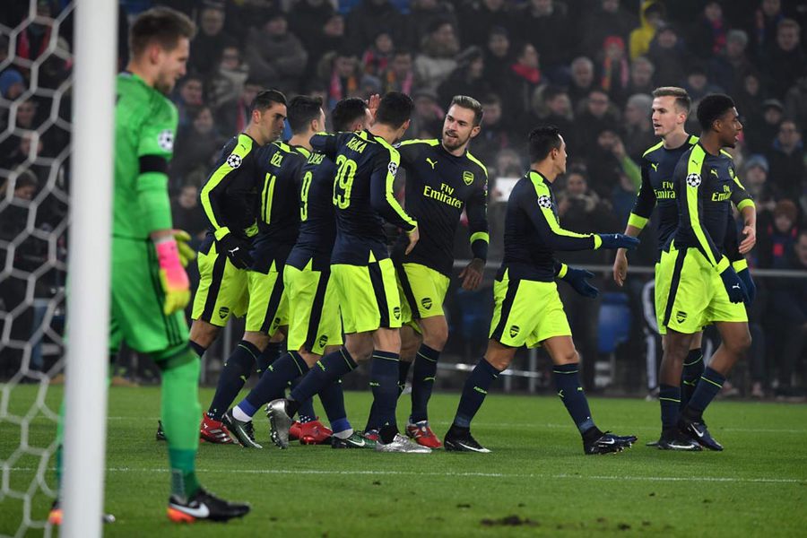 Lindas Basel, Arsenal Jadi Juara Grup A Liga Champions