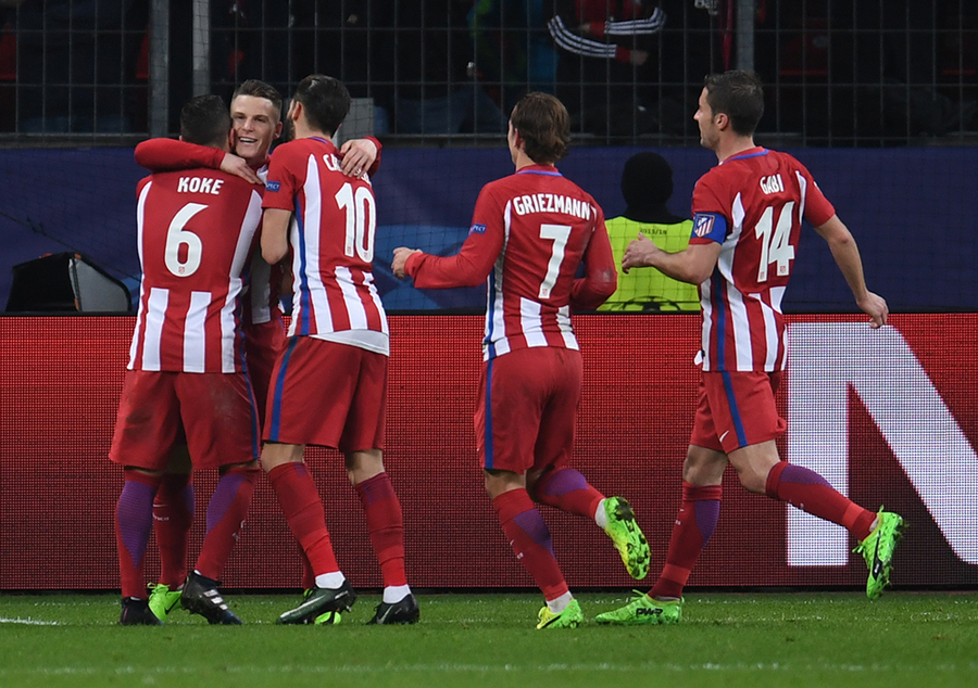 Atletico Selangkah Lagi ke Perempat Final UCL