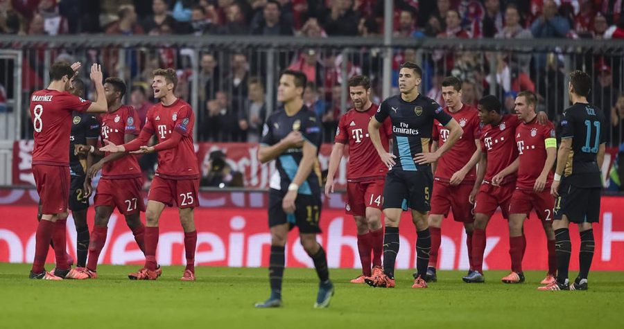 Bayern Munchen Bantai Arsenal