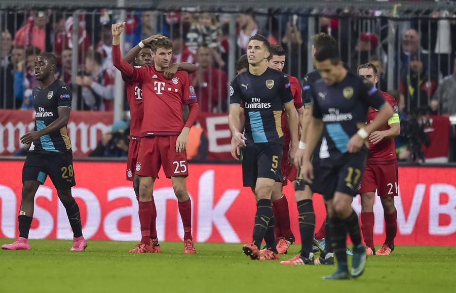 Bayern Munchen Bantai Arsenal