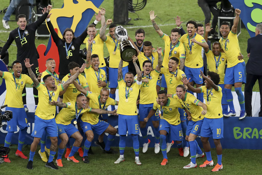 Rekaman Lensa: Brasil Juara Copa America 2019