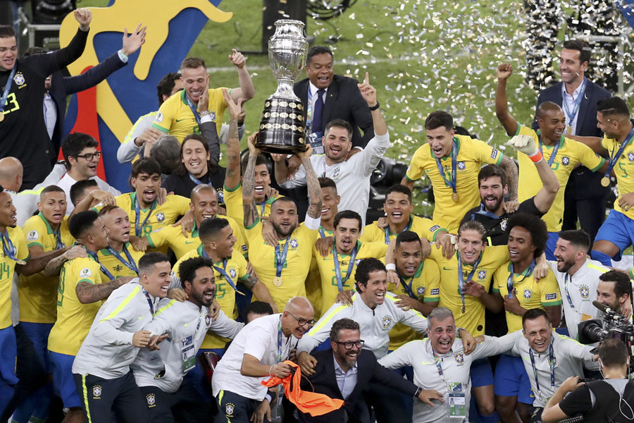 Rekaman Lensa: Brasil Juara Copa America 2019