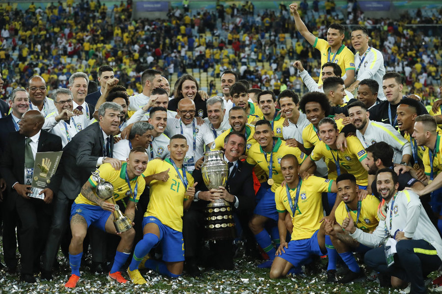 Rekaman Lensa: Brasil Juara Copa America 2019