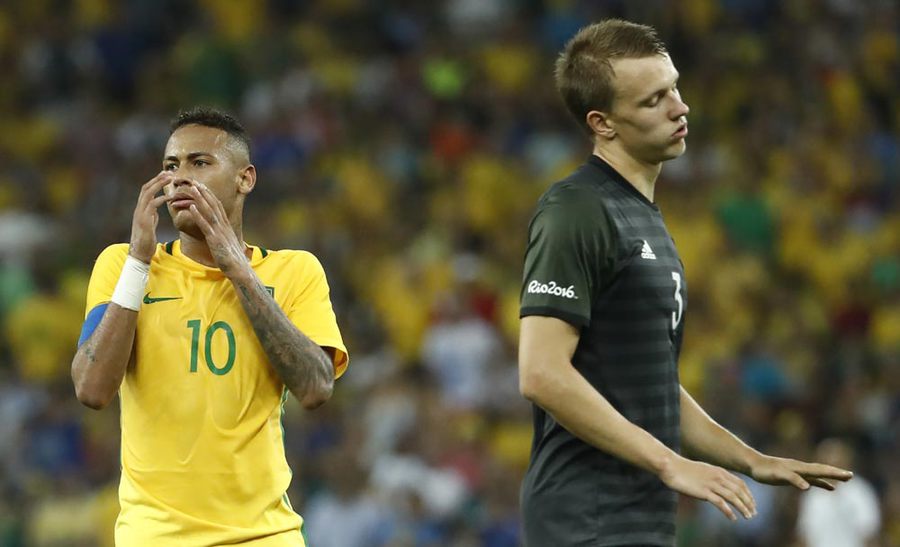 Neymar Antar Brasil Raih Emas Olimpiade