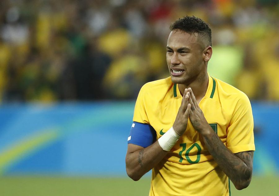 Neymar Antar Brasil Raih Emas Olimpiade