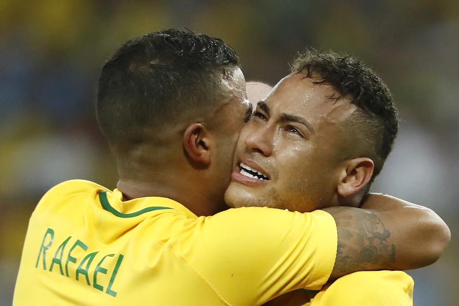 Neymar Antar Brasil Raih Emas Olimpiade