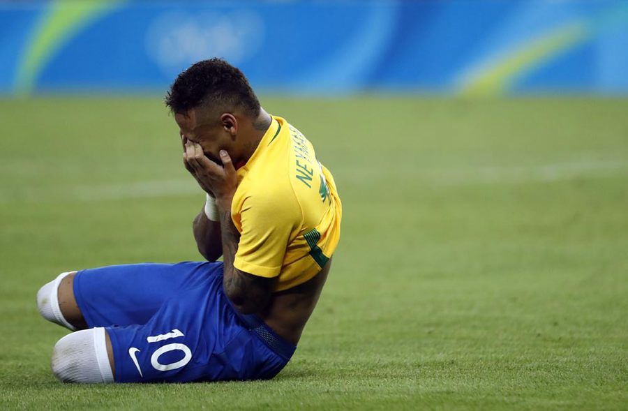 Neymar Antar Brasil Raih Emas Olimpiade