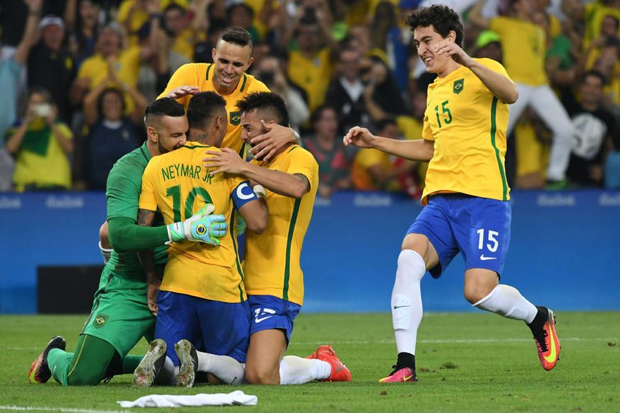 Neymar Antar Brasil Raih Emas Olimpiade