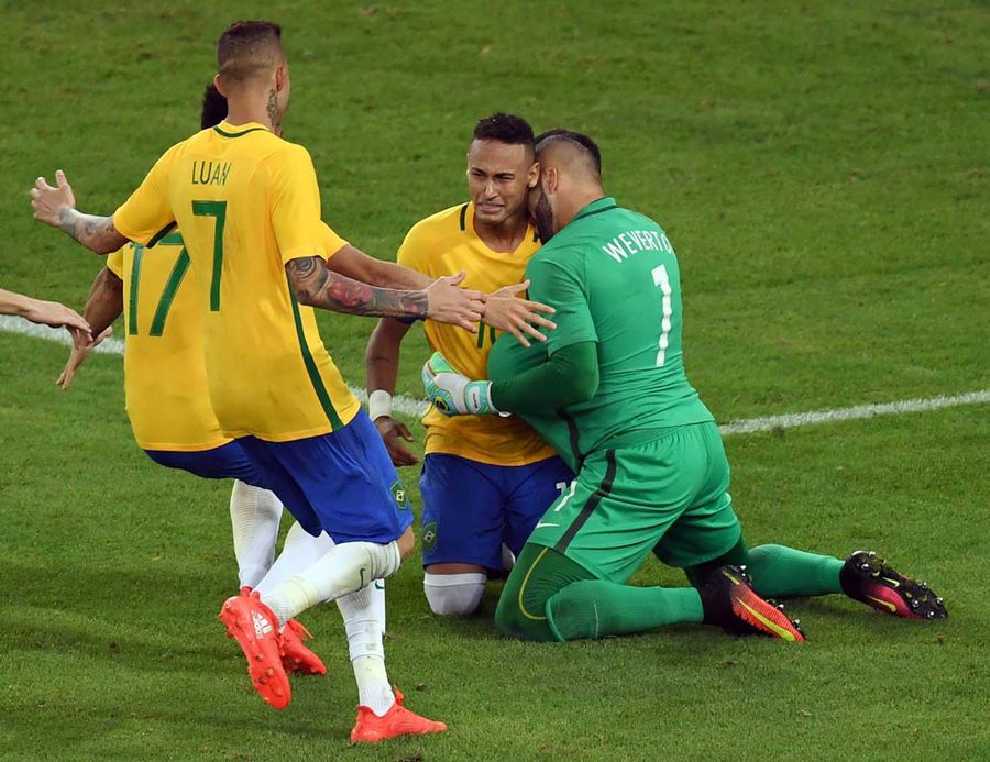 Neymar Antar Brasil Raih Emas Olimpiade