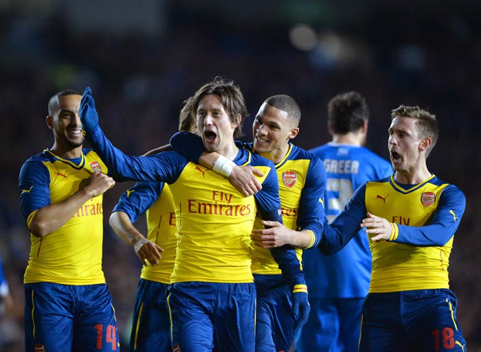 Arsenal Susah Payah Tundukkan Brighton
