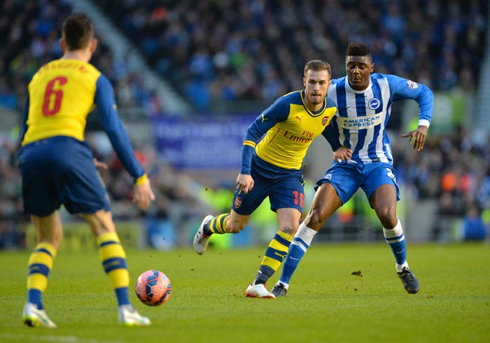 Arsenal Susah Payah Tundukkan Brighton