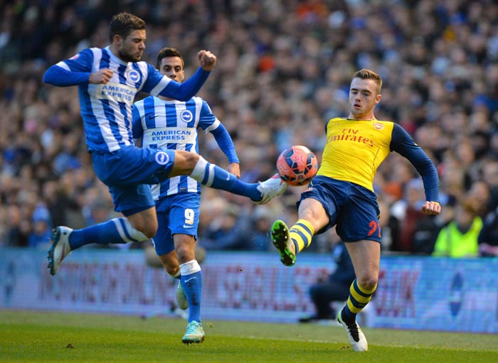 Arsenal Susah Payah Tundukkan Brighton
