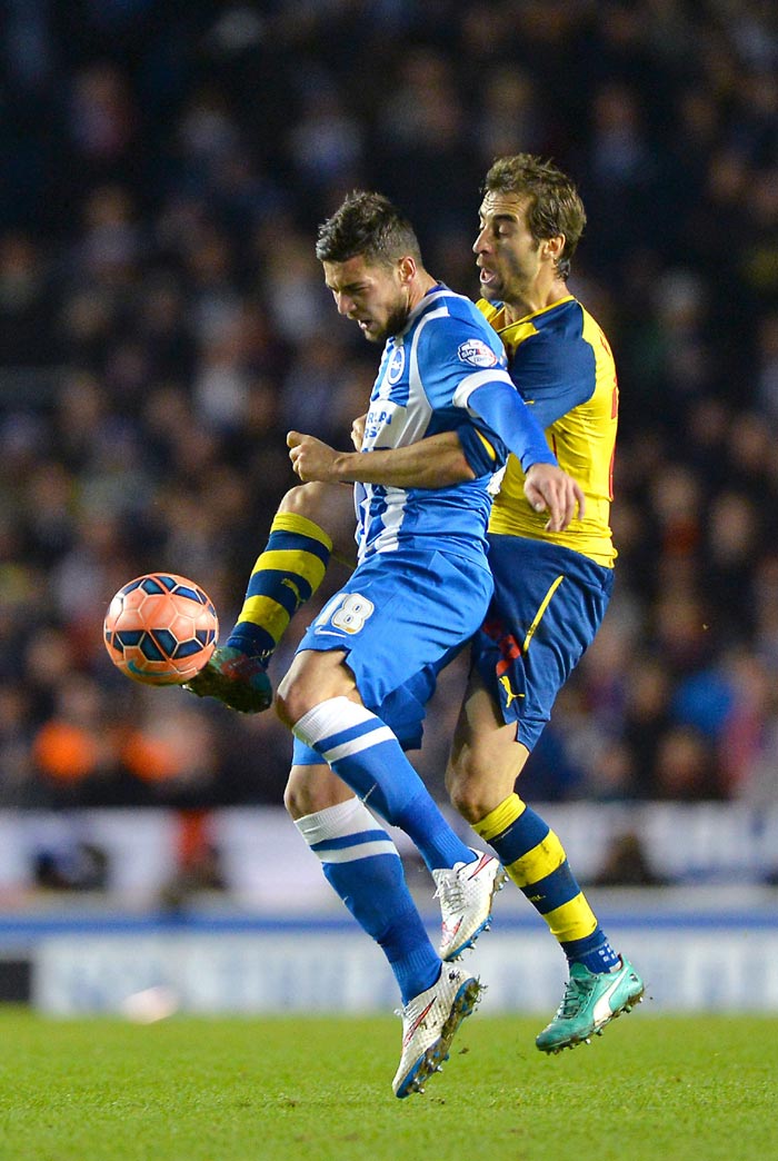 Arsenal Susah Payah Tundukkan Brighton