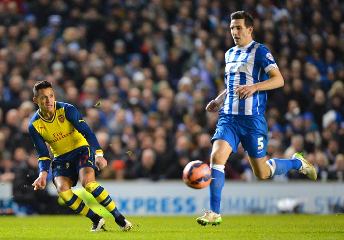 Arsenal Susah Payah Tundukkan Brighton