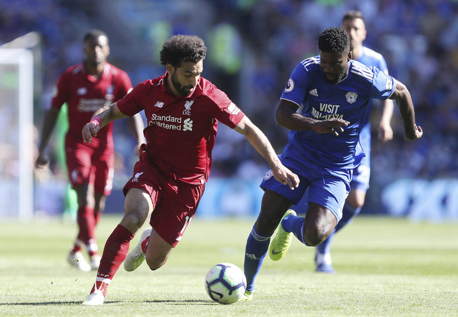 Kalahkan Cardiff, Liverpool Puncaki Klasemen