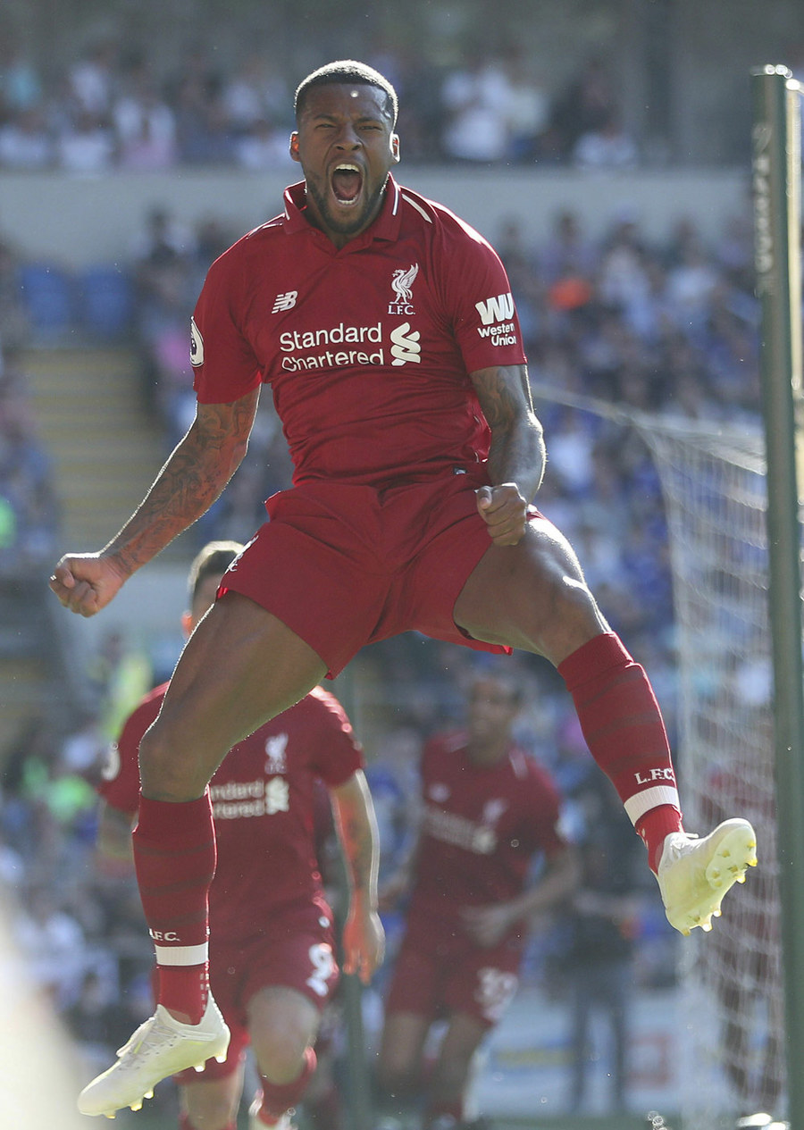 Kalahkan Cardiff, Liverpool Puncaki Klasemen